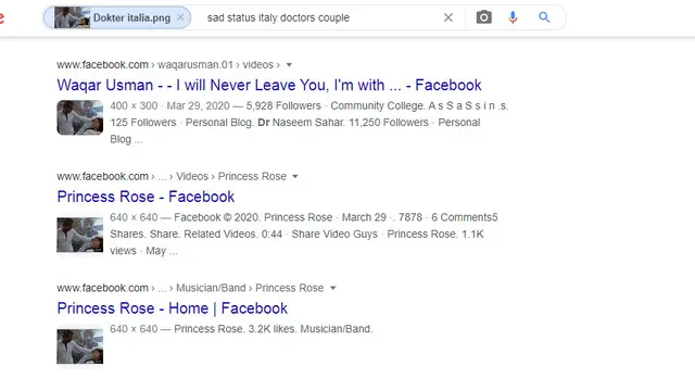 Hasil penelusuran Google Image