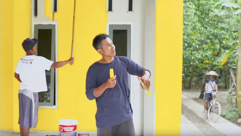 Cara Nippon Paint Perbaiki Fasilitas Umum di Desa Bocor