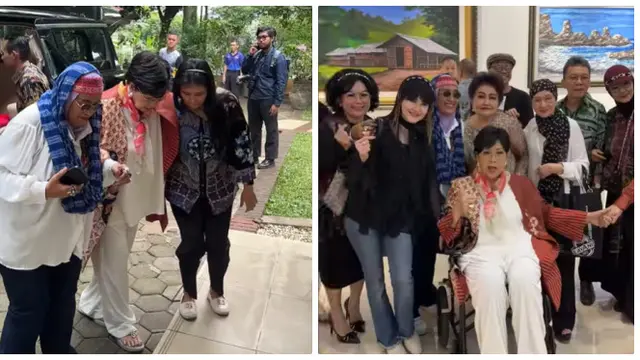 6 Potret Titiek Puspa Penuhi Undangan SBY dan Kumpul Bareng Artis Senior Sebelum Sakit