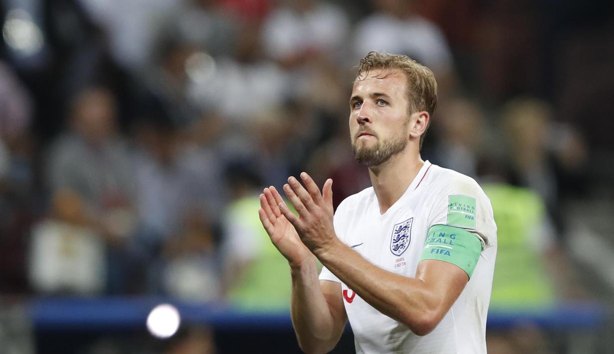 3. Harry Kane - Penyerang Tottenham Hotspur (Inggris). (AP/Rebecca Blackwell)