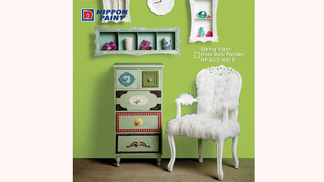 Cat Dinding Warna Hijau dan Pengaruhnya Terhadap Mood Penghuni