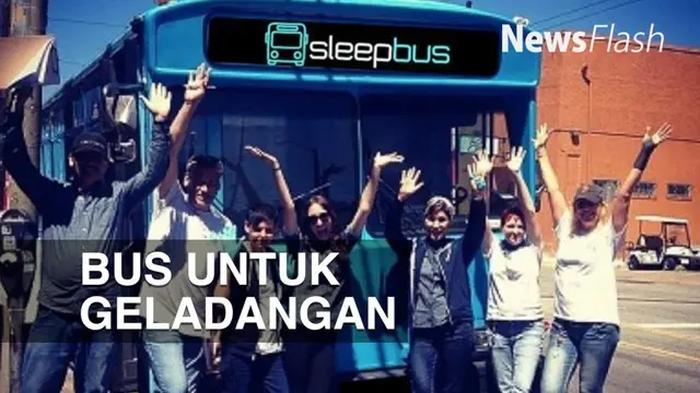 NEWS FLASH: Pria Australia Ini Beli 300 Bus Untuk Gelandangan