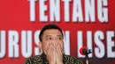 "Dhani boleh menjadi kepala daerah. Tapi jangan lupa tetap juga memperjuangkan sebagai seniman," kata Anang Hermansyah di Polda Metro Jaya, kawasan Semanggi, Jakarta Selatan, Kamis (6/10). (Deki Prayoga/Bintang.com)