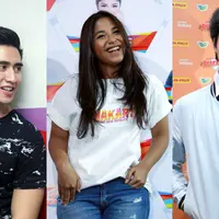 Verrell Bramasta, Nadine Waworuntu dan El Rumi (Bintang Pictures)