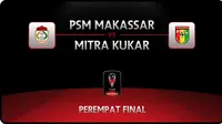 Piala Presiden 2015, PSM Makassar vs Mitra Kukar (Liputan6.com/Yoshiro) 