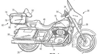 Harley Davison Patenkan Teknologi Penyeimbang Motor (Paultan)