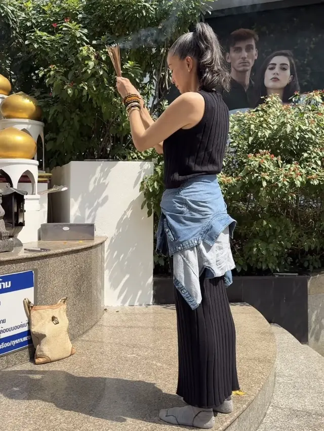 Nadya Hutagalung Liburan Bareng ke Bhutan. [@nadyahutagalung]