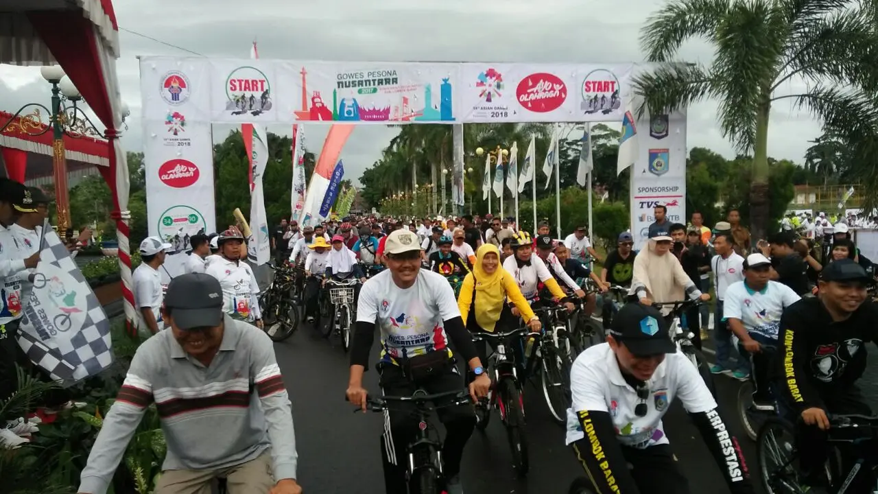 Gowes Pesona Nusantara 2017