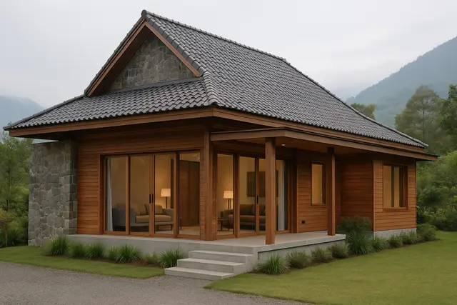6. Rumah Limasan Lambang Sari