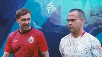 Liga 1 - Duel Pelatih - Persija Jakarta Vs Madura United (Bola.com/Adreanus Titus)