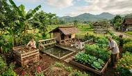 Cara Membuat Sistem Integrated Farming Skala Rumah Tangga, Solusi Produksi Pangan Mandiri