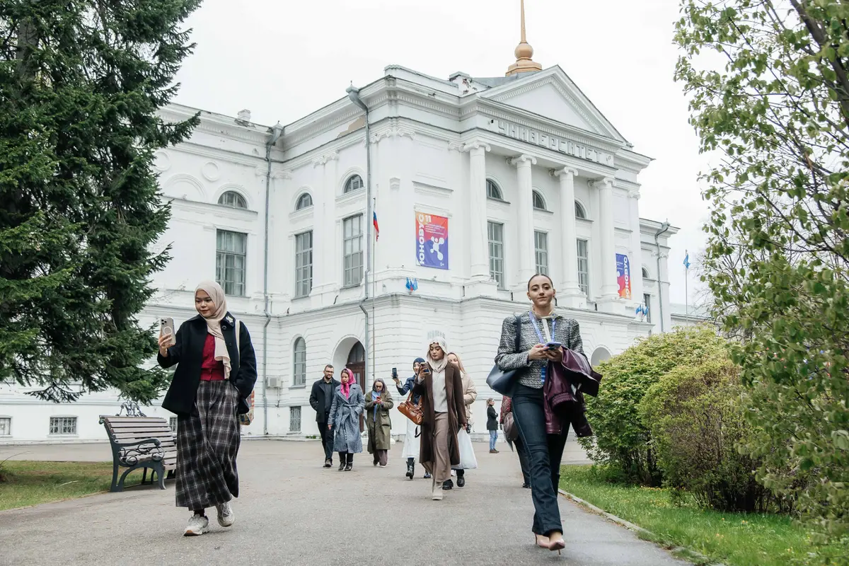 Universitas Negeri Tomsk (TSU) merupakan kampus pertama dan tertua di Distrik Federal Siberia, didirikan pada tahun 1878 dan dibuka pada tahun 1888. Foto: Istimewa