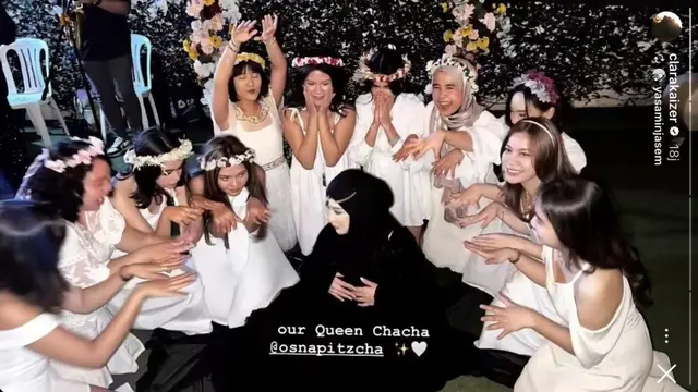 Tengku Syaira Anataya gelar after party pernikahan (Instagram/clarakaizer)