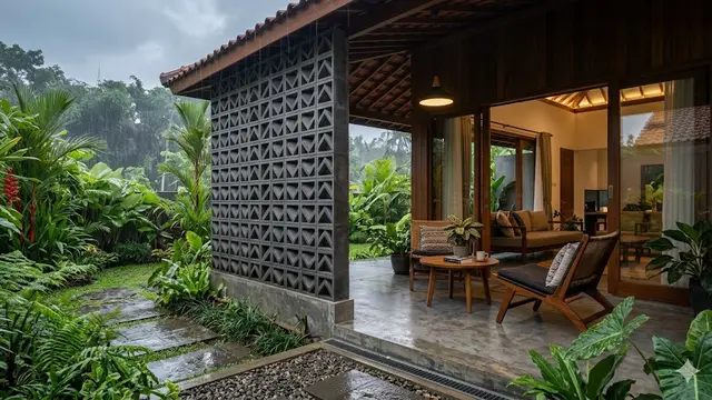 10 Model Roster Anti Tampias untuk Teras Rumah, Estetik dan Tetap Sejuk