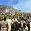 Kebakaran Lahan Bondowoso Meluas, Api Mendekati Gunung Rante