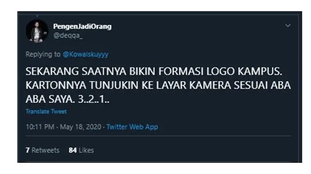 Kocak, 7 Cuitan Ospek Online Mahasiswa Ini Bikin Geleng Kepala