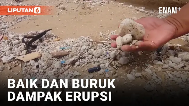 VIDEO: Dampak Akibat Erupsi Gunung Krakatau, Warga Hadapi Baik dan Buruknya