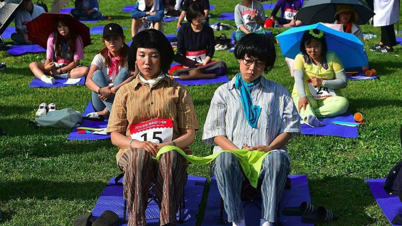 Tak Boleh Bergerak, Simak Suasana Kompetisi Bengong di Korea