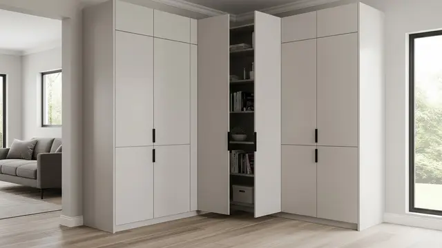 Model Rumah Mungil dengan Penyimpanan Tersembunyi