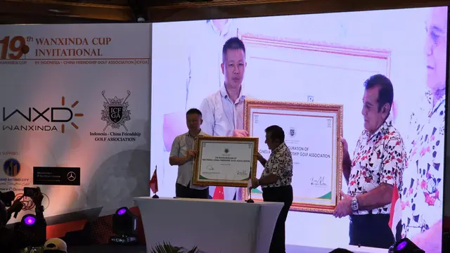 Peresmian Indonesia-China Friendship Golf Association (ICFGA)