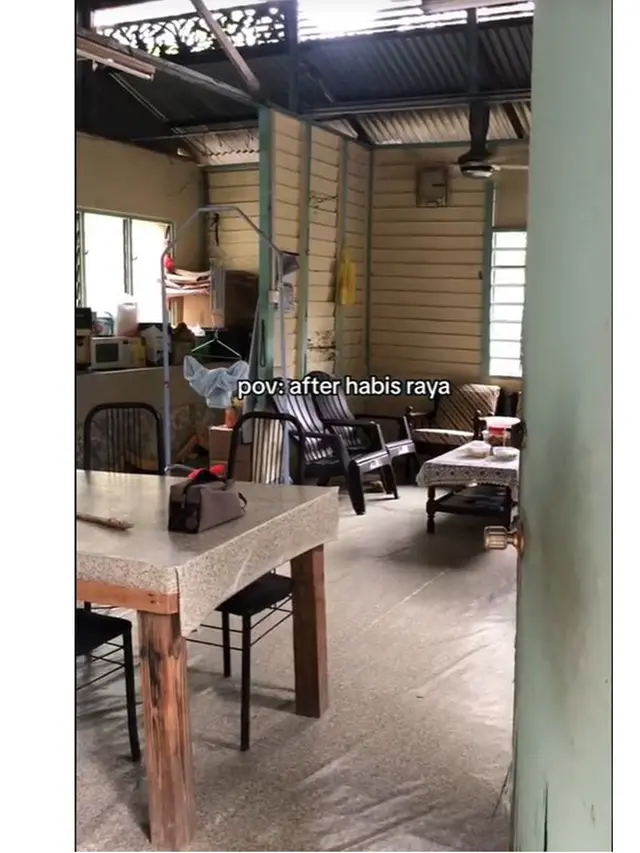 Wanita Ini Bagikan Kondisi Rumah Pasca Lebaran, Keramaian Desa Kembali Sunyi