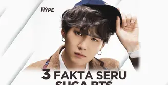 3 Fakta Seru Suga, Member BTS Paling Cool!