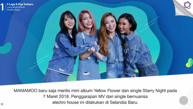 [Bintang] 5 Lagu K-Pop Terbaru yang Wajib Ada di Playlist Kamu