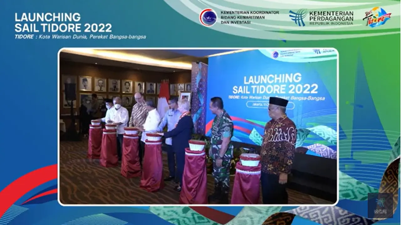 Peluncuran Sail Tidore 2022.