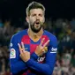 Gerard Pique - Ia Bersama skuat Manchester United berhasil memboyong dua gelar sekaligus pada musim 2007/2008 yaitu gelar Liga Inggris dan Liga Champions. Pada tahun 2010, ia bersama Tim Spanyol mampu meraih kemenangan Piala Dunia yang diadakan di Afrika Selatan waktu itu. (Foto: AFP/Pau Barrena)