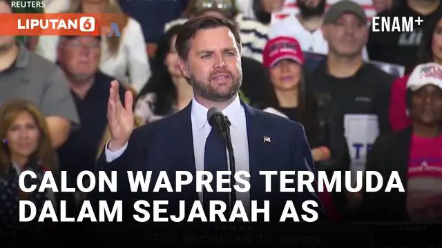 VIDEO: Profil JD Vance, Cawapres AS dari Partai Republik