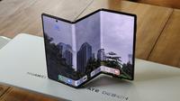 Huawei Mate XT Ultimate Design siap melenggang untuk pasar Indonesia. (Liputan6.com/Agustinus M. Damar)