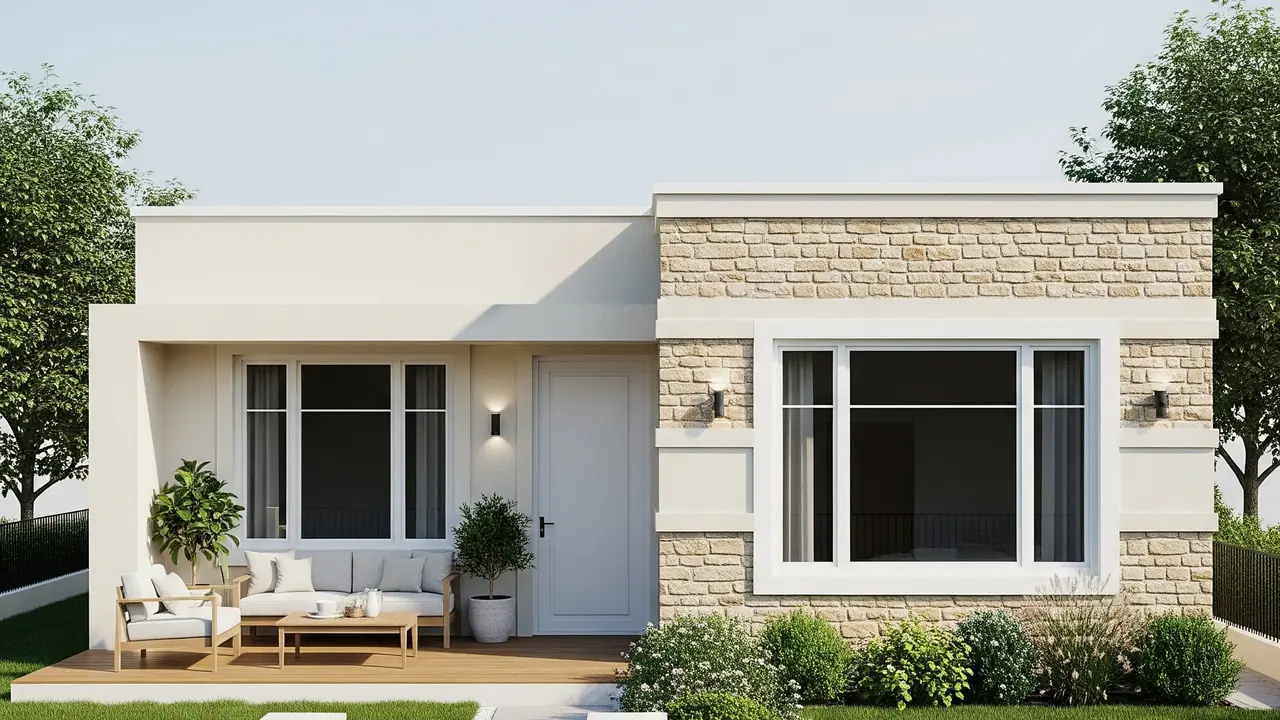Inspirasi Rumah Minimalis Sederhana 7x12.