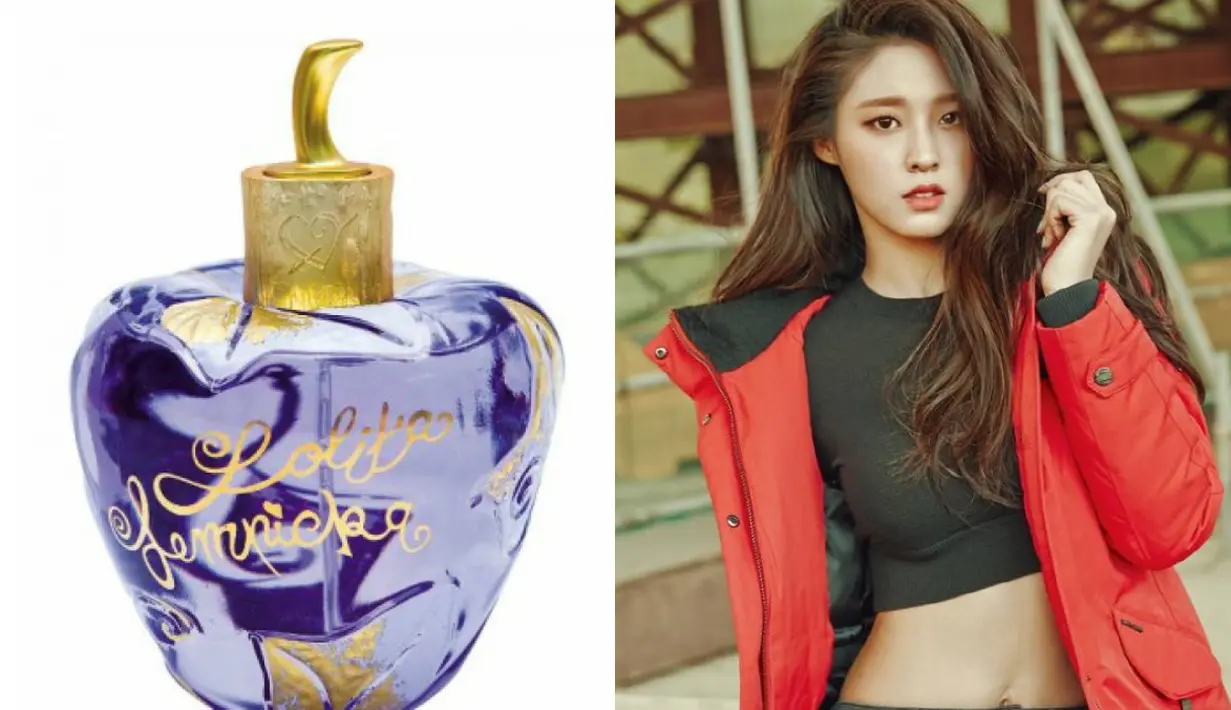 Lolita Lempicka menjadi parfum favorit dari Seolhyun AOA. Parfum ini beraroma bunga dan biji-bijian yang menghasilkan bau yang sanagat enak. (Foto: soompi.com)