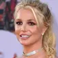 Penyanyi pop, Britney Spears menghadiri premier film "Once Upon a Time in Hollywood" di TCL Chinese Theatre pada 22 Juli 2019. (VALERIE MACON / AFP)