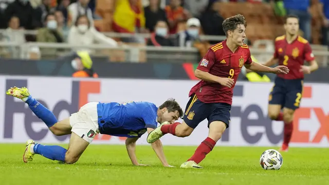 Foto: Menegenal Gavi, Si Penghancur Italia, Pemecah Rekor di Timnas Spanyol