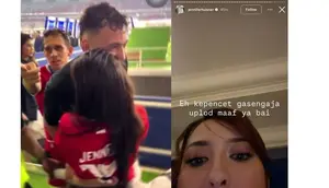 Ucapkan Selamat Kepada Sang Kekasih, Baila Fauri Peluk Ivar Jenner Usai Pertandingan