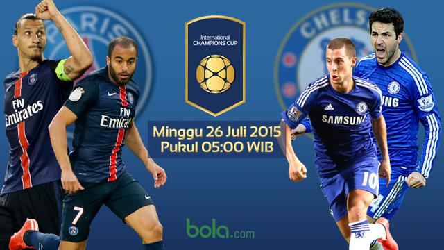 ICC 2015 : Cover Grafis Paris Saint-Germain vs Chelsea