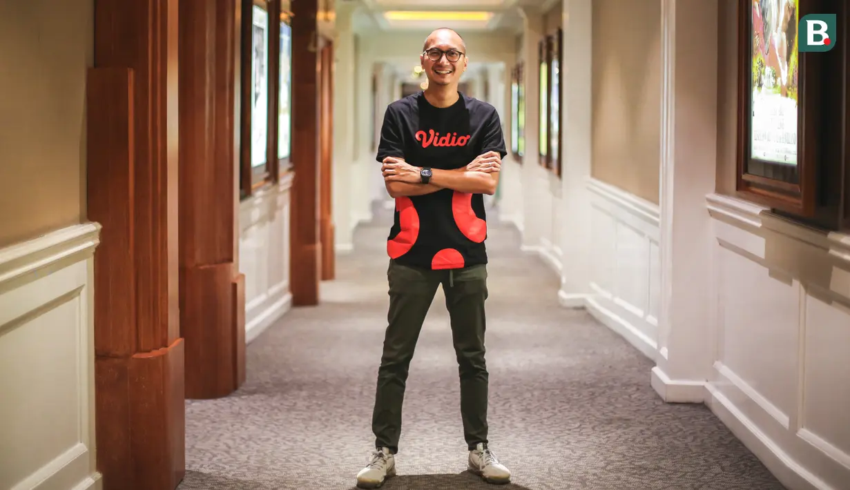 Menurut Vice Presiden Brand Marketing Vidio, Rezki Yanuar, nonton bareng ini bertujuan untuk membuat pengalaman berbeda dalam menonton Piala Dunia 2022. Bukan hanya sensasi layar dan suaranya yang lebih besar, namun tempat yang digunakan juga lebih nyaman. (Bola.com/Bagaskara Lazuardi)