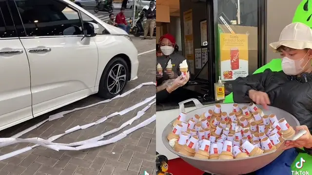 Viral Pria Borong McD