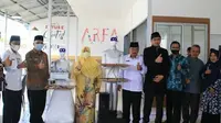 Robot ciptaan santri Perguruan Diniyyah Puteri Padang Panjang. (Liputan6.com/ Diskominfo Padang Panjang).