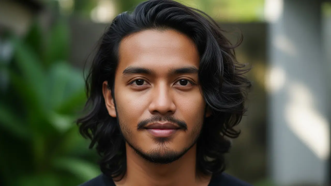 Model Rambut Pria Panjang Berantakan Tapi Tetap Rapi
