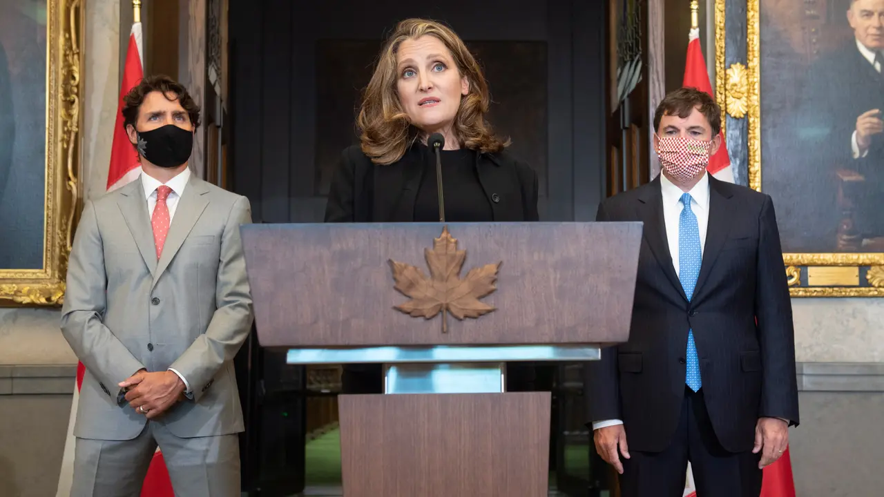 Chrystia Freeland, Menkeu Perempuan Pertama Kanada