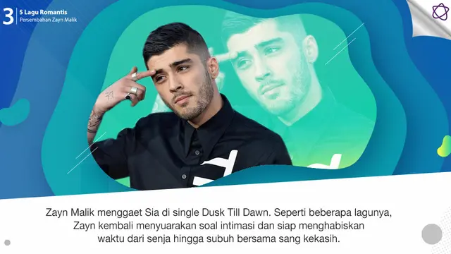 [Bintang] 5 Lagu Romantis Persembahan Zayn Malik