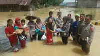 Banjir di Kuansing (Liputan6.com/M Syukur)