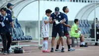 Andik Vermansah sebelum turun pada laga pertama BRI Super League, Garudayaksa FC melawan Java United  di Stadion Jatidiri, Semarang, Minggu (6-9-2026). (Dok. Garudayaksa FC)