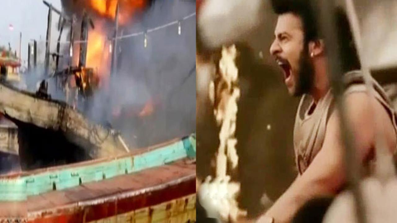 Kebakaran Kapal hingga Film Bollywood Termahal 'Baahubali'