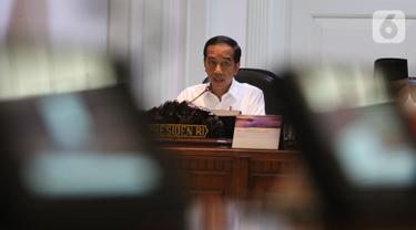 Jokowi Pimpin Rapat Terbatas