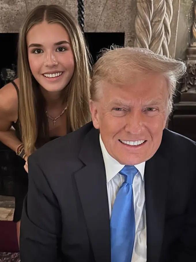 Tampilan Kai Trump Cucu Tertua Donald Trump Berusia 17 Tahun yang Juga Youtuber