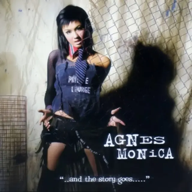 Album And The Story Goes dari Agnes Monica rilisan Aquarius Musikindo tahun 2003. (Foto: Dok. YouTube Agnez Mo)