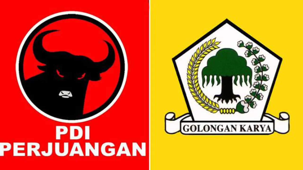 LSI: PDIP dan Golkar Pimpin Koalisi